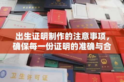 英吉沙出生证明制作的注意事项，确保每一份证明的准确与合法