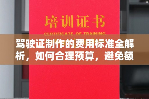 英吉沙驾驶证制作的费用标准全解析，如何合理预算，避免额外支出
