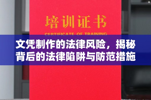 英吉沙文凭制作的法律风险，揭秘背后的法律陷阱与防范措施